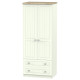 Palermo Tall 2 Drawer Wardrobe